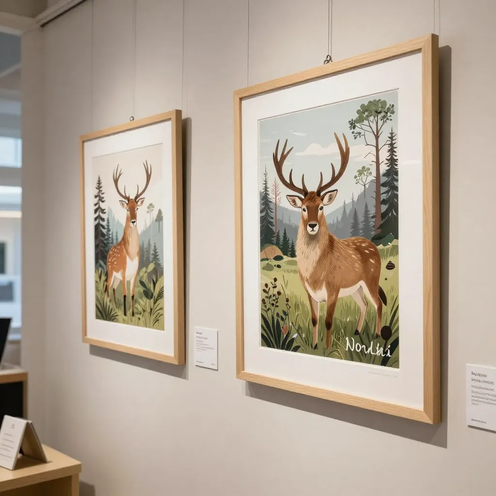 Nordic birds collection featuring various bird species