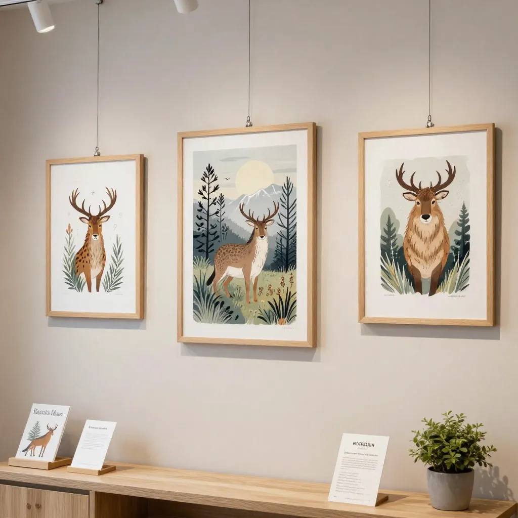 Arctic collection featuring cold-adapted wildlife